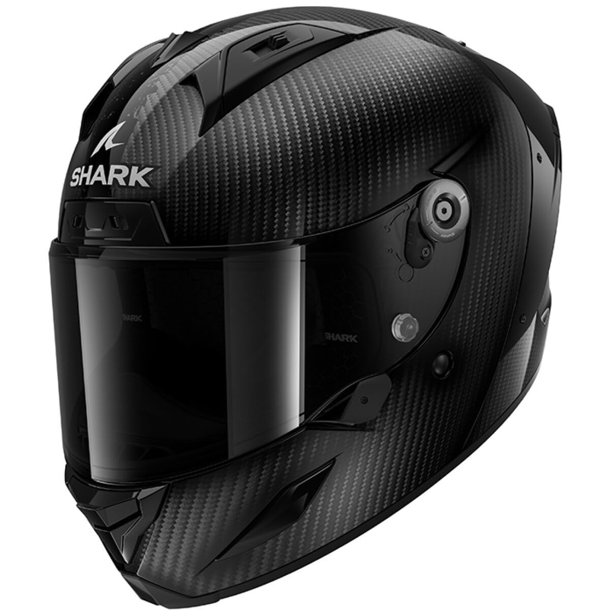 SHARK, Integraler Motorradhelm AERON FULL CARBON Anthracite DAD, M von SHARK