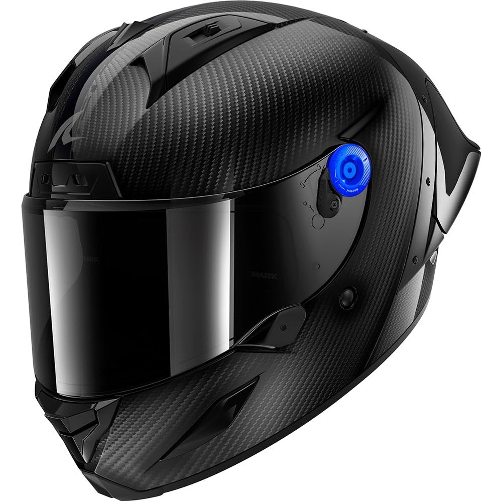 SHARK, Integraler Motorradhelm AERON GP FIM FULL CARBON Black Carbon DKD, XS von SHARK