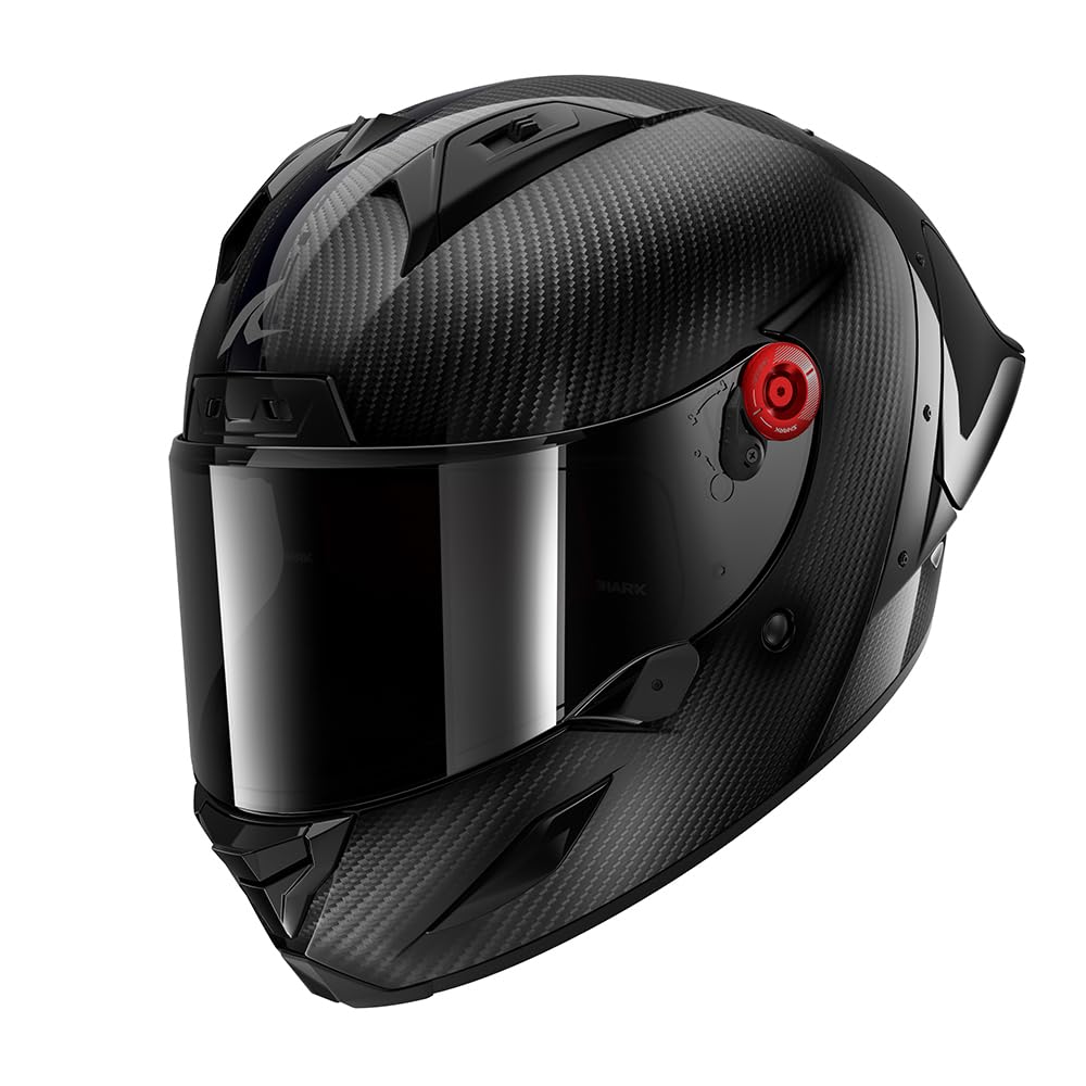 SHARK Unisex Aeron-GP Full DAD Integraler Motorradhelm, Anthracite Carbon, L von SHARK