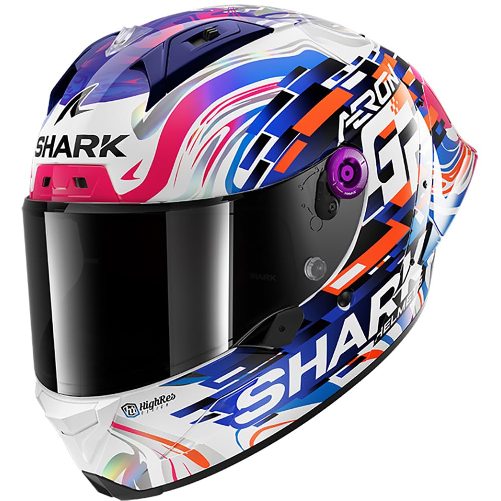 SHARK, Integraler Motorradhelm Aeron-GP Replica ZARCO GP de France, L von SHARK