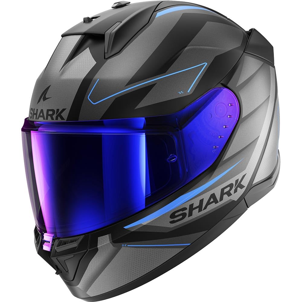 SHARK, Integraler Motorradhelm D-SKWAL 3 SIZLER KAB, L von SHARK