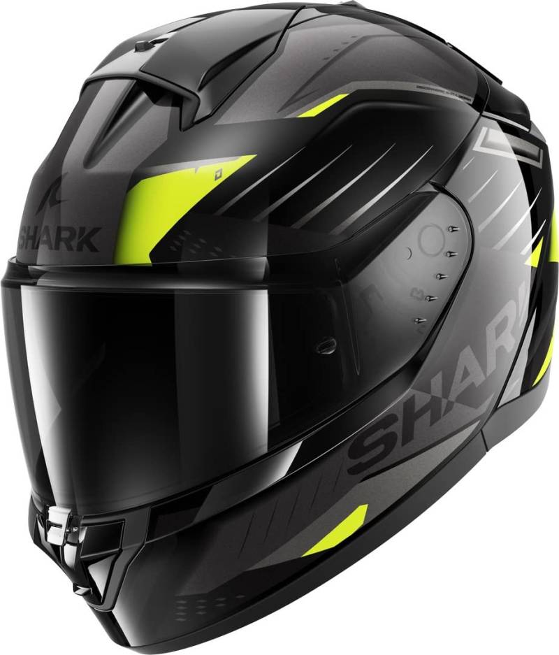 SHARK, Integraler Motorradhelm RIDILL 2 BERSEK Black/Green KGA, L von SHARK