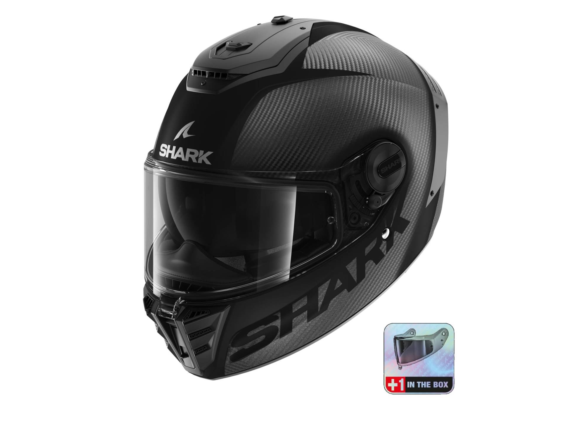 SHARK, Integraler Motorradhelm SPARTAN RS CARBON SKIN DMA, M (+ Rauchschutz zusätzlich) von SHARK