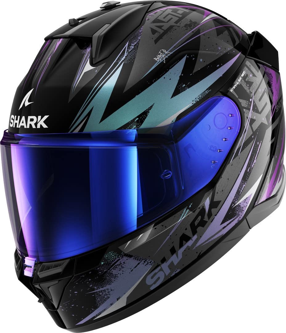 SHARK Unisex D-SKWAL 3 Blast-R Integralhelme Motorrad, KGX, L von SHARK