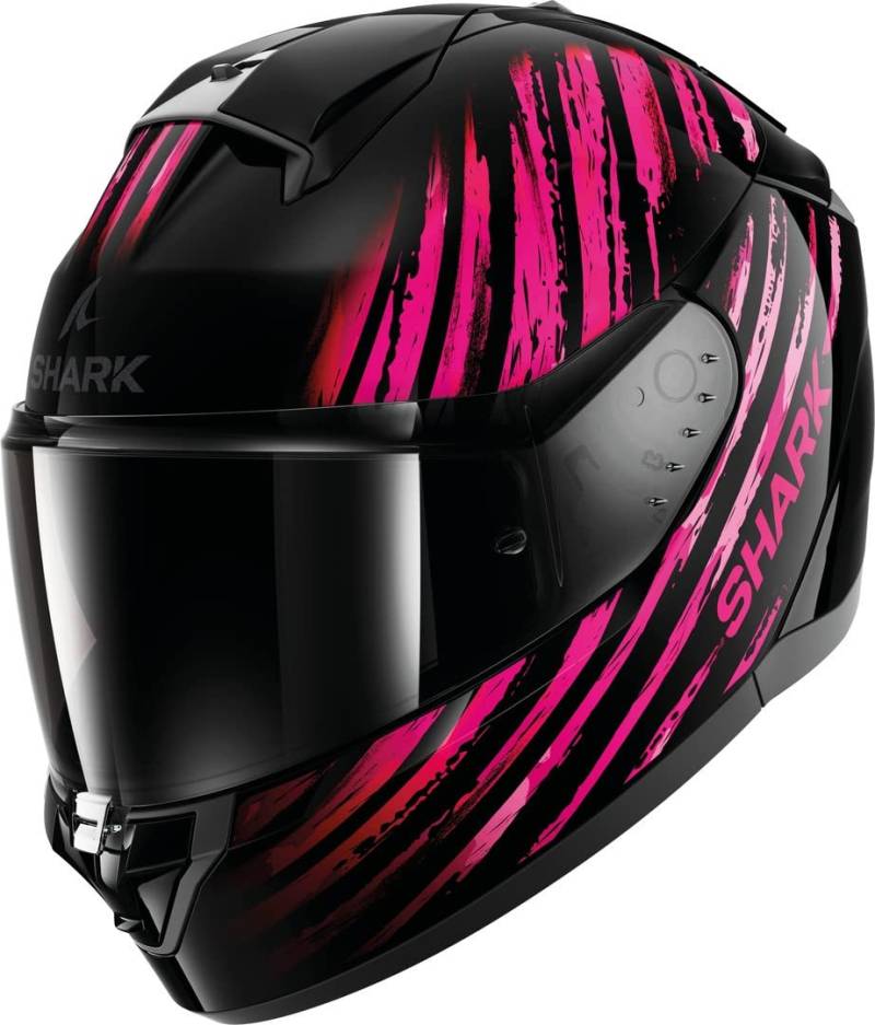 LS2 SHARK, Integraler Motorradhelm RIDILL 2 ASSYA Black/Pink KVV, S von SHARK