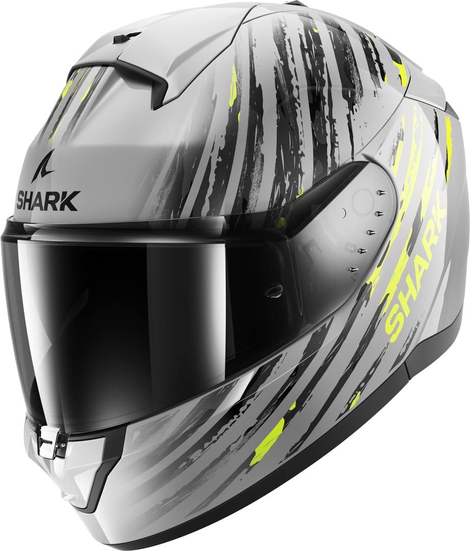 SHARK, Integraler Motorradhelm RIDILL 2 ASSYA Grey/Yellow SAY, L von SHARK