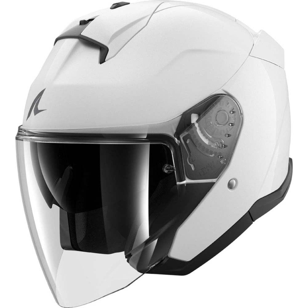 SHARK, Jet Motorradhelm SKWAL JET BLANK Pearly White W05, XL von SHARK