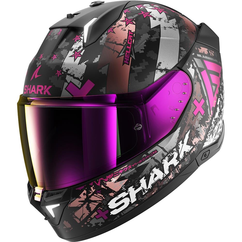 SHARK Unisex SKWAL i3 Hellcat motorradhelm, KUV, M von SHARK