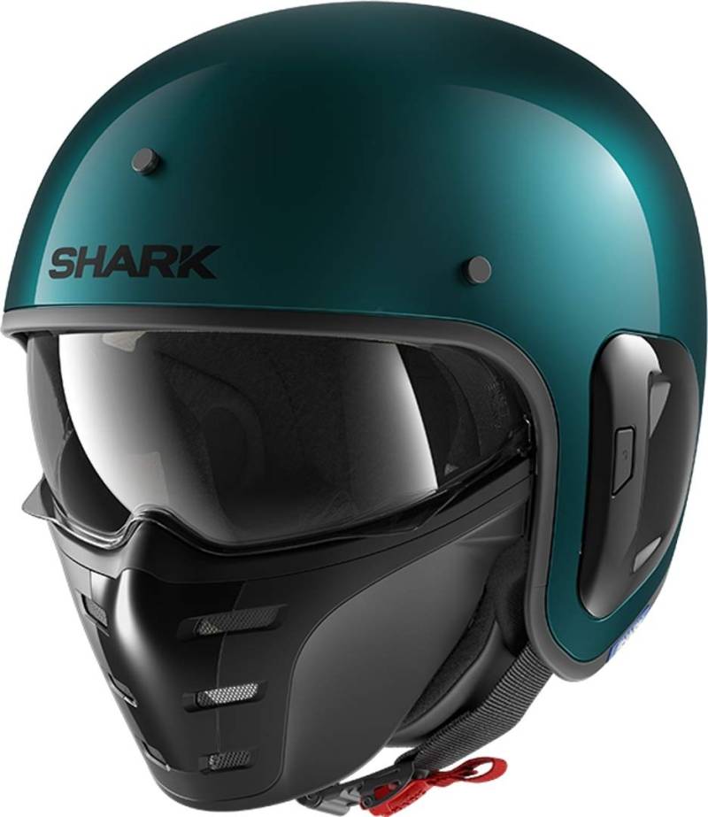 SHARK Herren NC Motorrad Helm, Blau, S von SHARK