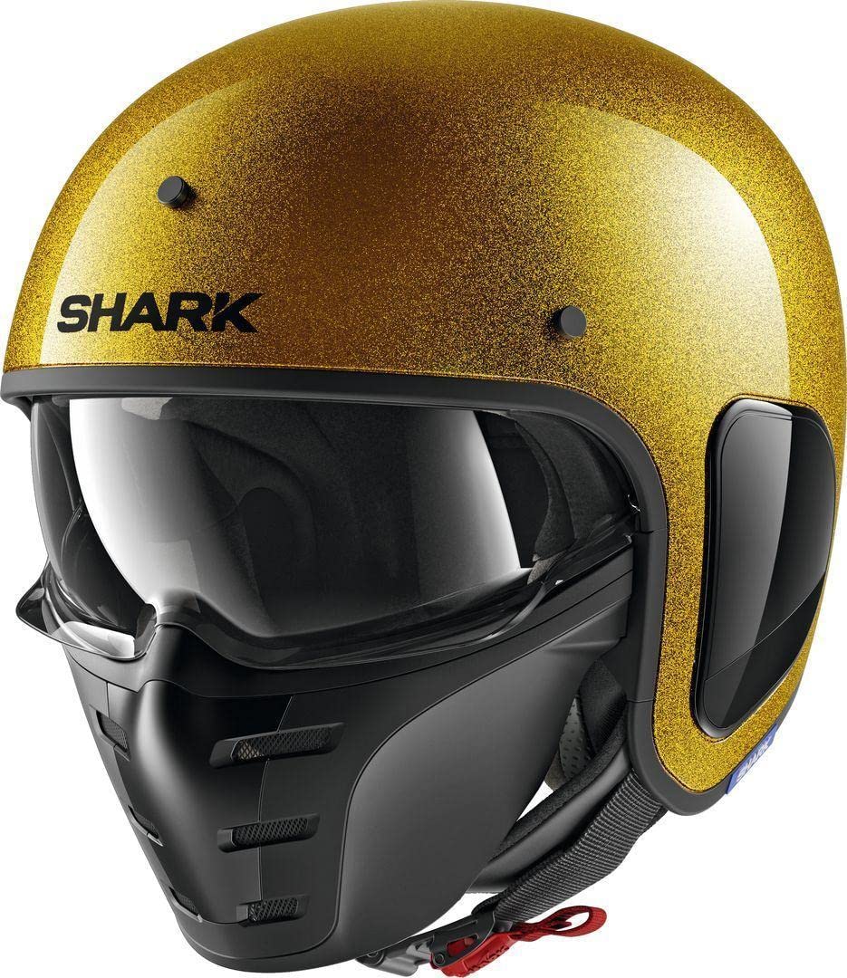 SHARK Herren NC Motorrad Helm, Gold, S von SHARK