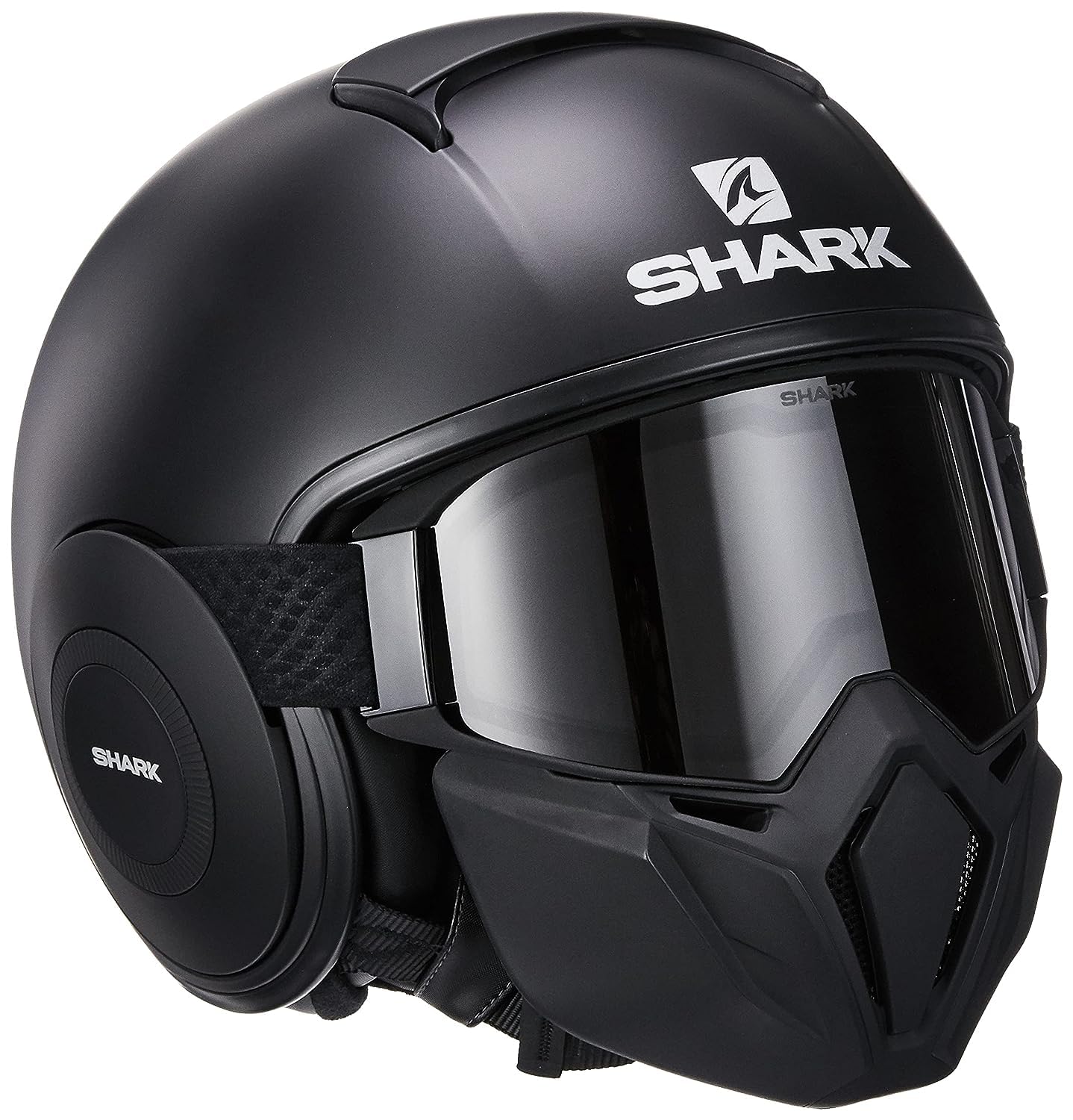 SHARK Herren NC Motorrad Helm, Schwarz, XS von SHARK