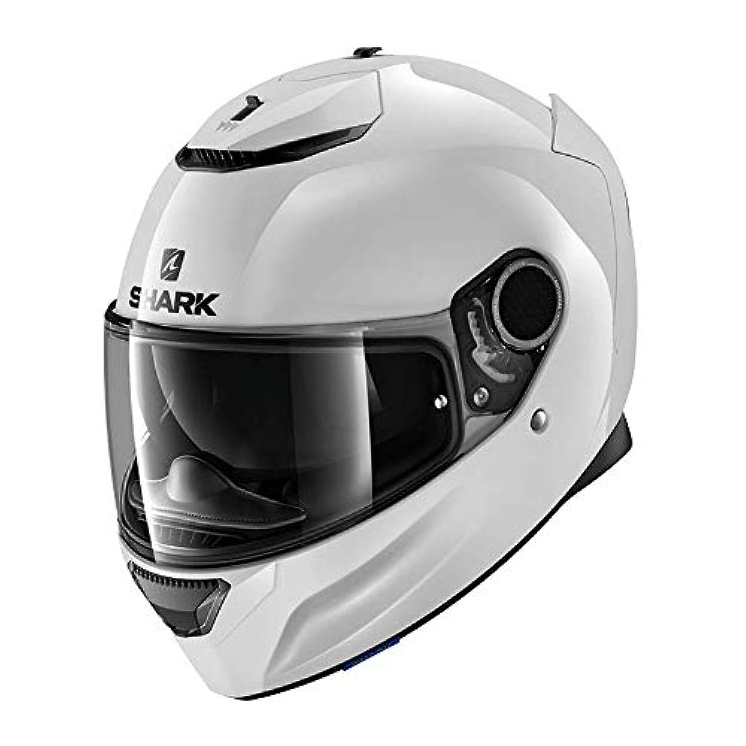 SHARK Herren NC Motorrad Helm, Weiss, XL von SHARK