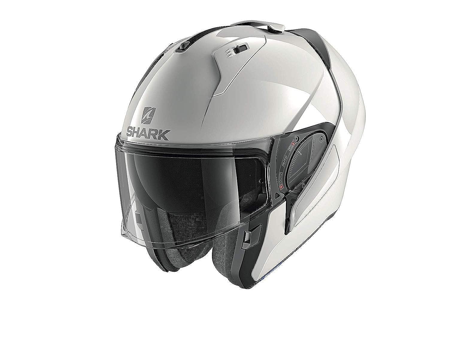 SHARK Herren NC Motorrad Helm, Weiss, XS von SHARK