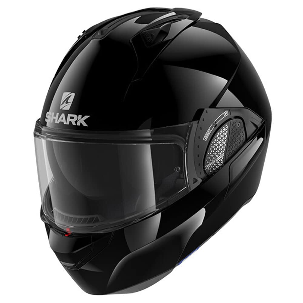 SHARK Unisex-Adult EVO GT motorradhelm, BLK, S von SHARK