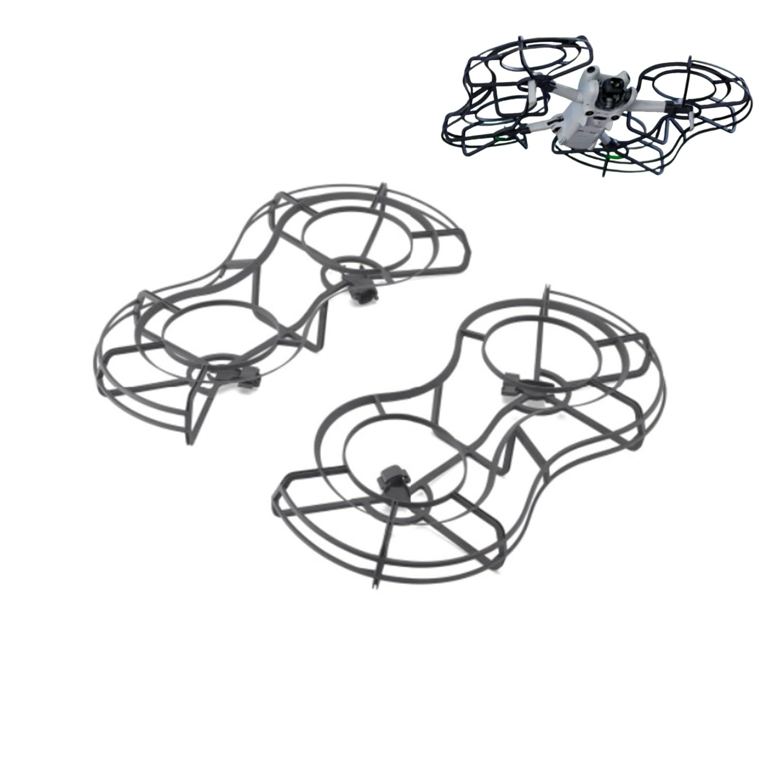 Umfassender Schutz Paddel Schutzhülle Antenne Drohne Zubehör für DJI Mini 4 Pro von SHEAWA