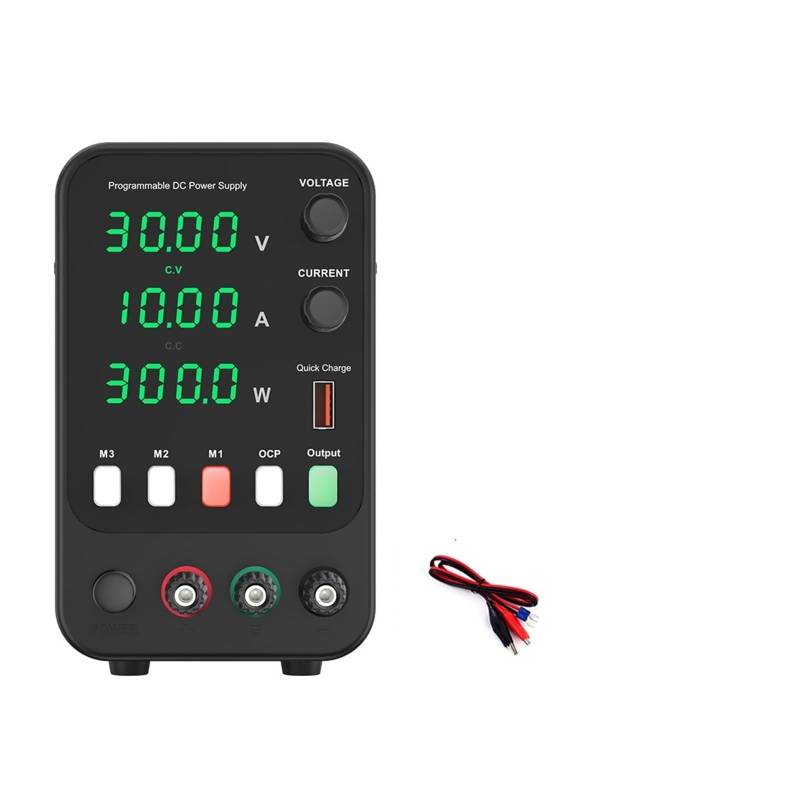 Stromversorgung, Einstellbare DC-Stromversorgung 30 V 10 A 60 V 5 A Labortisch-Stromquelle Stabilisierter Spannungsregler for die Stromversorgung(APS605H) von SHEHUALI