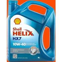 SHELL Motoröl 10W-40, Inhalt: 4l, Teilsynthetiköl 550046274 von SHELL