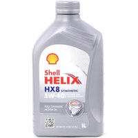 SHELL Motoröl 5W-40, Inhalt: 1l, Synthetiköl 550046290 von SHELL