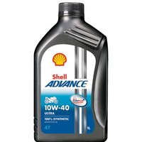 SHELL Motoröl Advance 4T Ultra 10W-40 (SN/MA2) Inhalt: 1l 550053785 von SHELL