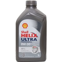 SHELL Motoröl Helix Ultra Professional AV-L 0W-30 Inhalt: 1l, Synthetiköl 550041874 von SHELL