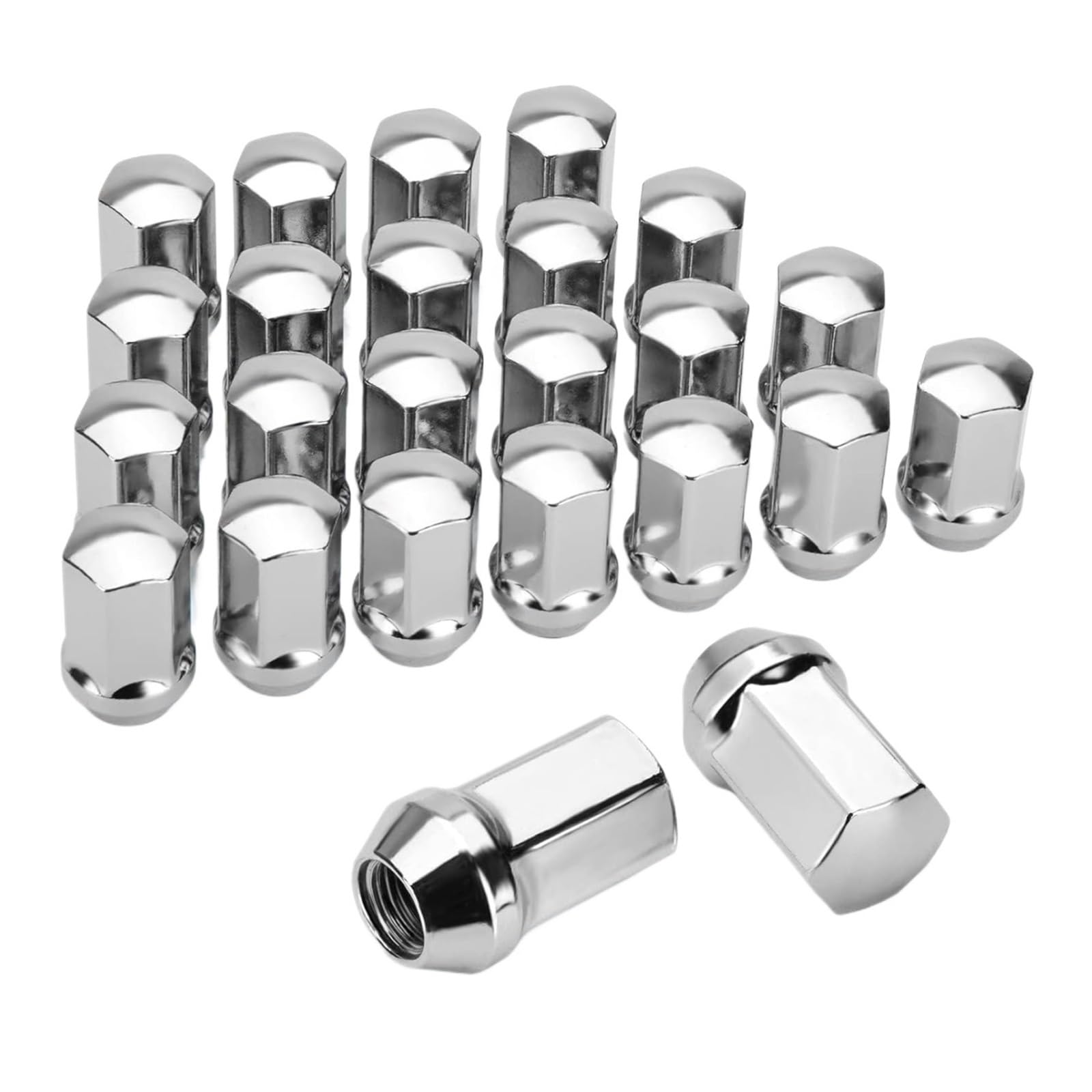 SHENGG 14x1,5 45mm Radmuttern Sechskant 22mm, M14x1,5 Radmuttern(8pcs) von SHENGG