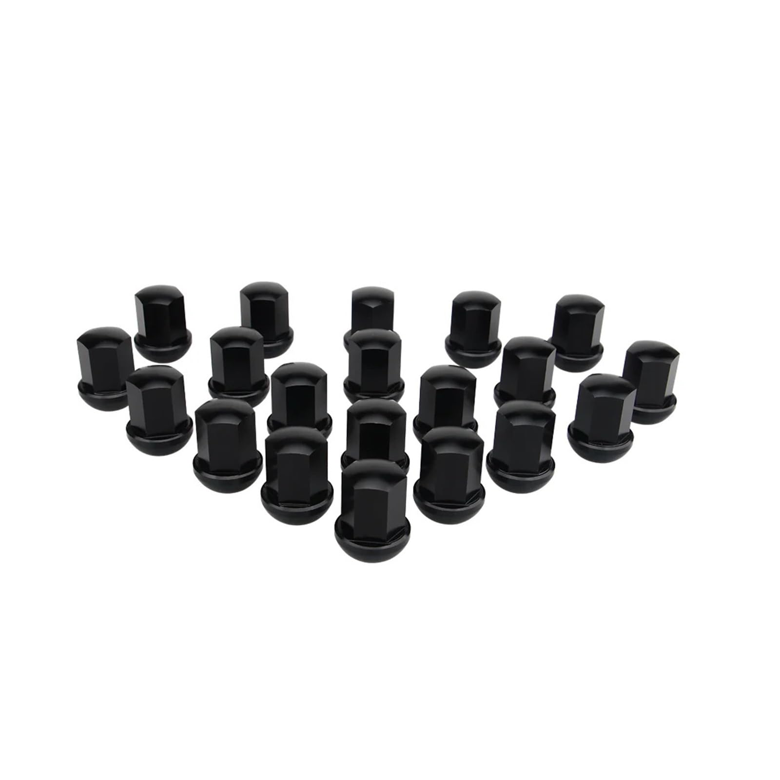 SHENGG 20 schwarze OEM-Radmuttern im Kugel-/Radius-Sitz-Stil, M14 x 1,5, for 911 928 968, ersetzt 99918200336(Black) von SHENGG