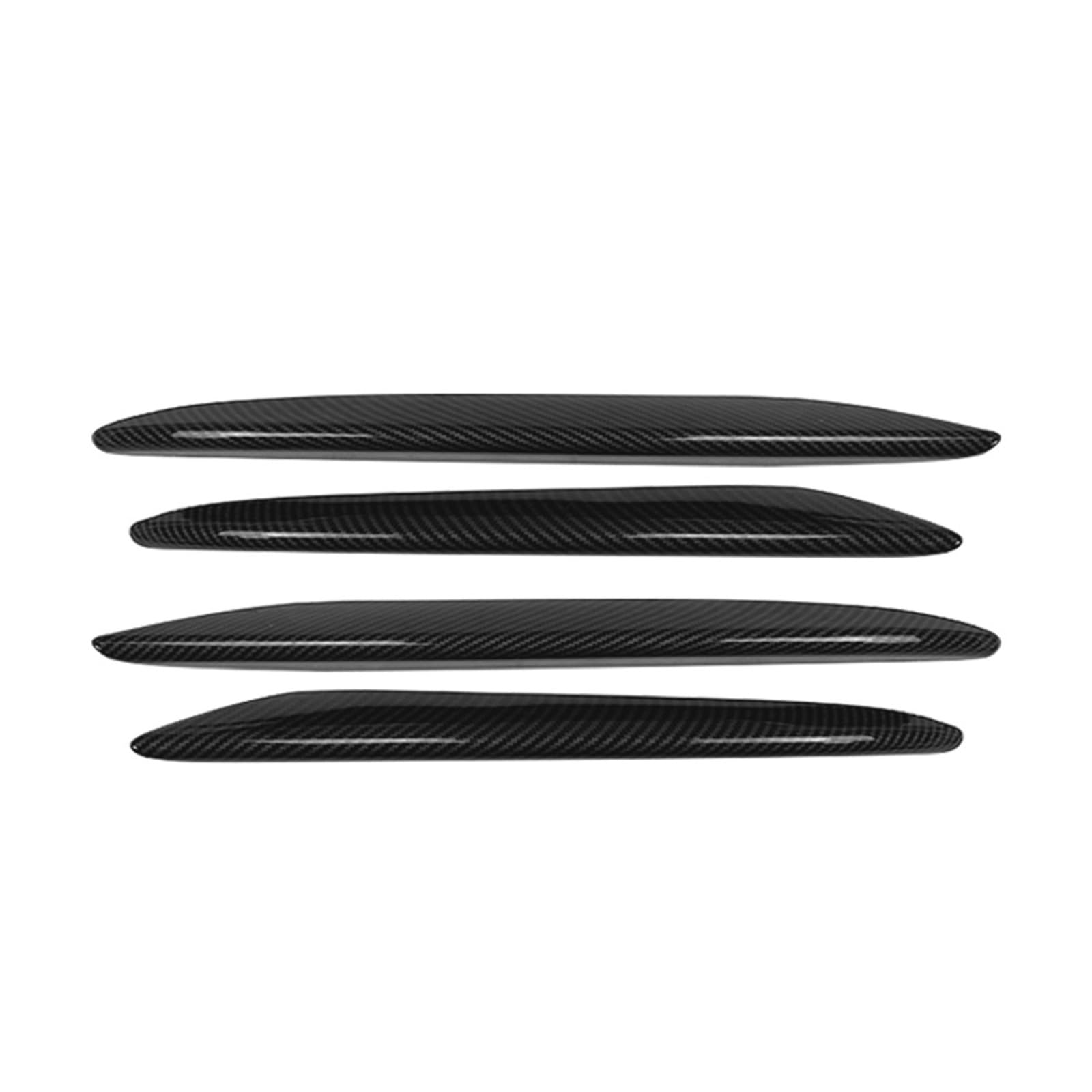 SHENGG 4 Stücke Auto Nebelscheinwerfer Lampenabdeckung ABS Trim for E-Klasse W213 E200 E300 E260 2016 2017 2018 2019 2020(Carbon Fiber) von SHENGG