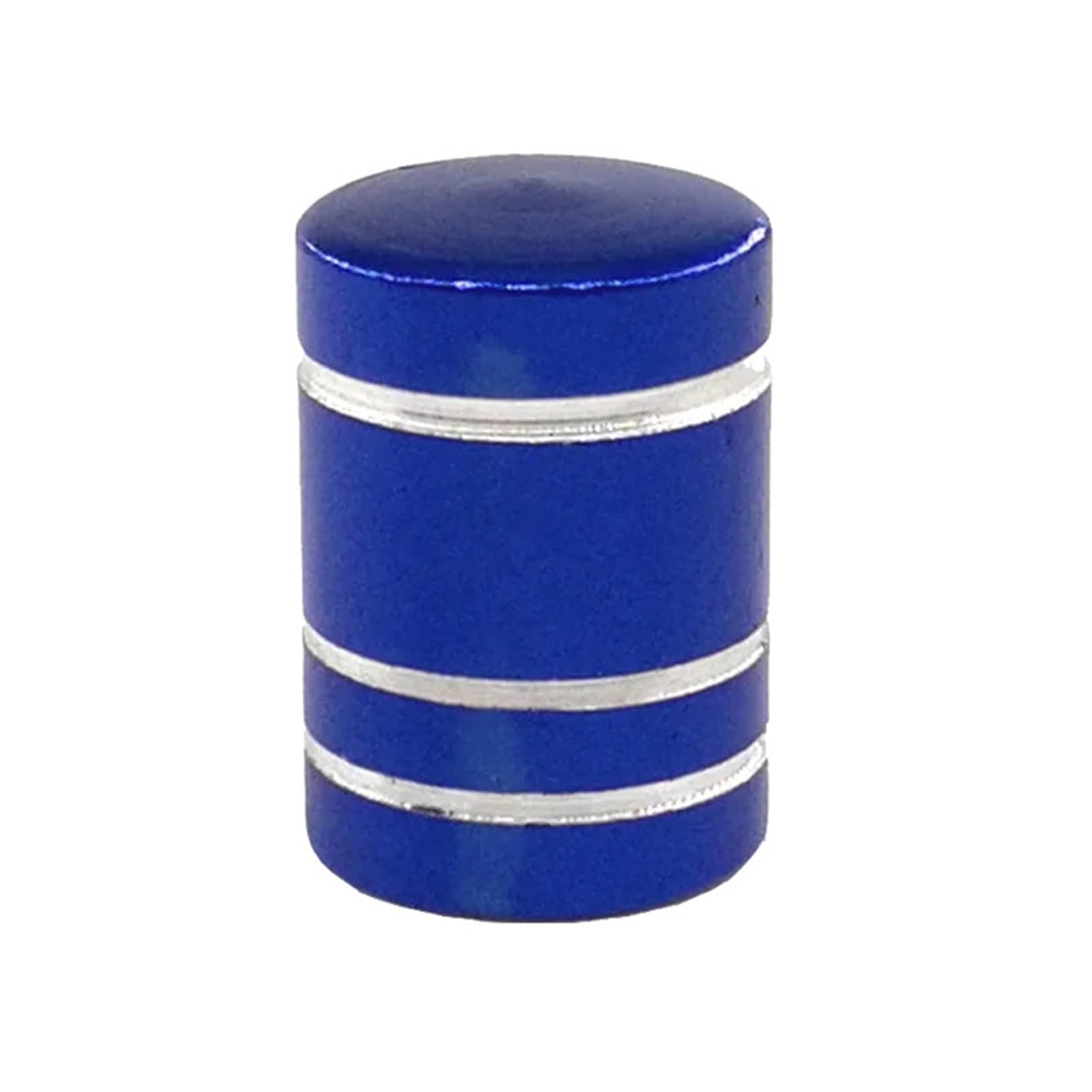 SHENGG 40 stücke Legierung Zylinder Reifen Ventil Kappen for Auto Fahrrad Motorrad Aluminium Ventil Stem Caps for Uns Ventil Auto-Styling Teile Zubehör(Blue) von SHENGG