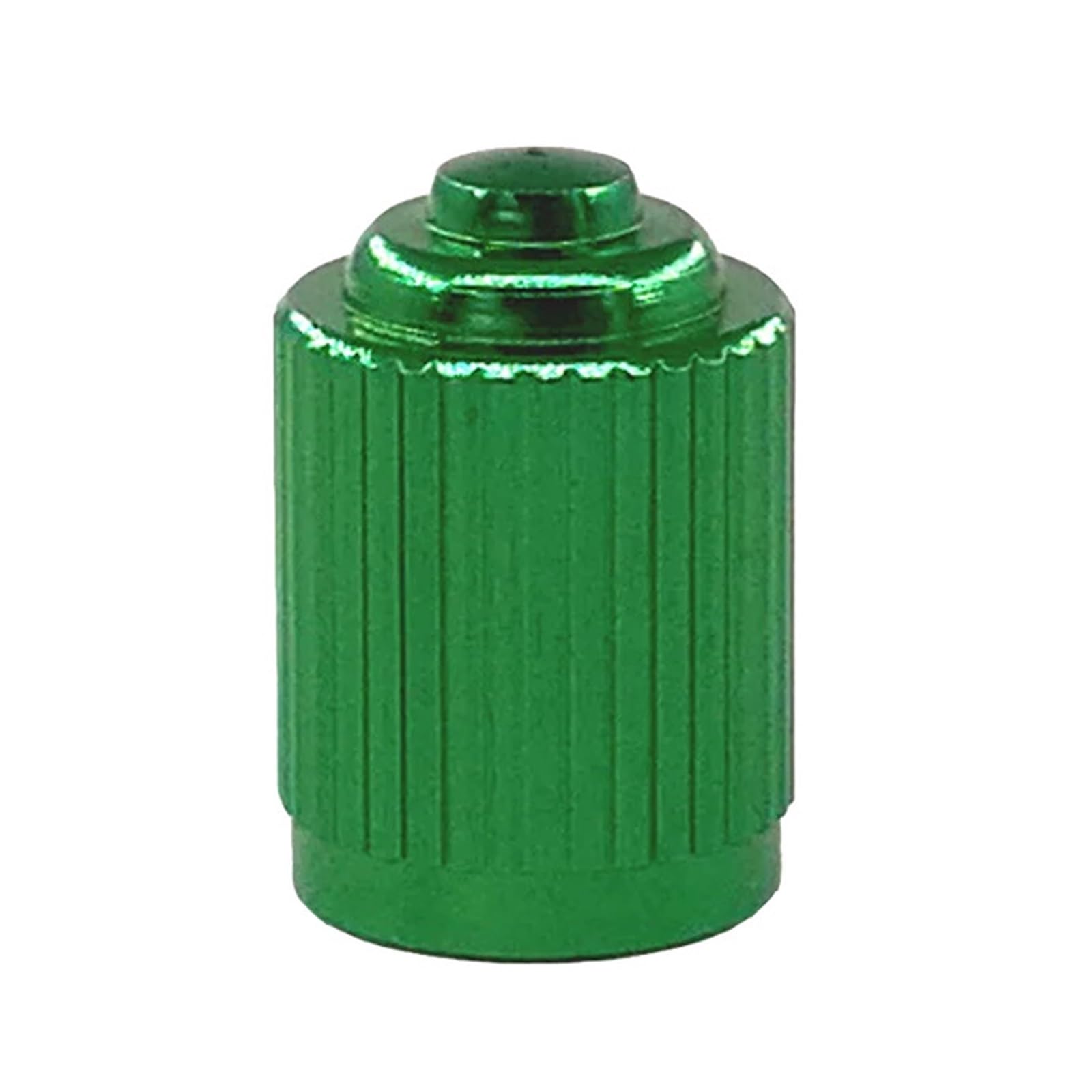 SHENGG 40 stücke Zylinder Legierung Reifen Ventil Stem Caps for Auto Fahrrad Motorrad Runde Aluminium Ventil Abdeckungen for Ventile Auto-Styling Teile(Green) von SHENGG