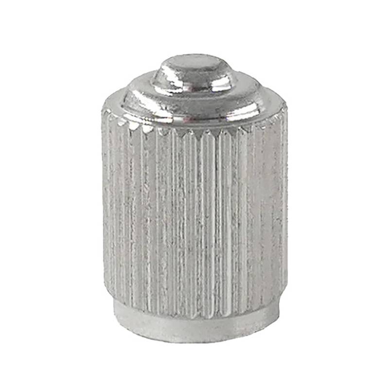 SHENGG 40 stücke Zylinder Legierung Reifen Ventil Stem Caps for Auto Fahrrad Motorrad Runde Aluminium Ventil Abdeckungen for Ventile Auto-Styling Teile(Silver) von SHENGG