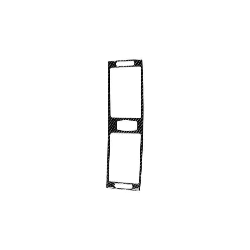 SHENGG Auto-Entlüftungsaufkleber, Mittelkonsole, AC-Aufkleber, Kohlefaserverkleidung, for X5 E70 X6 E71 2007–2014, Auto-Innenausstattung von SHENGG