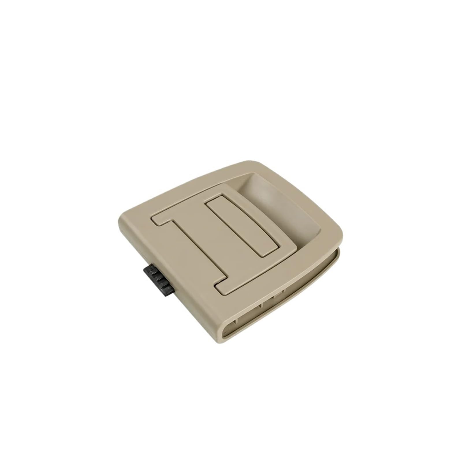 SHENGG Auto-Kofferraum-Gepäck-Heck-Abdeckungsmatte Bodenteppich Griffverriegelungsknopf for X5 X6 E70 E71 E72 F15 F16 5GT F07 51479120283(Beige Model A) von SHENGG