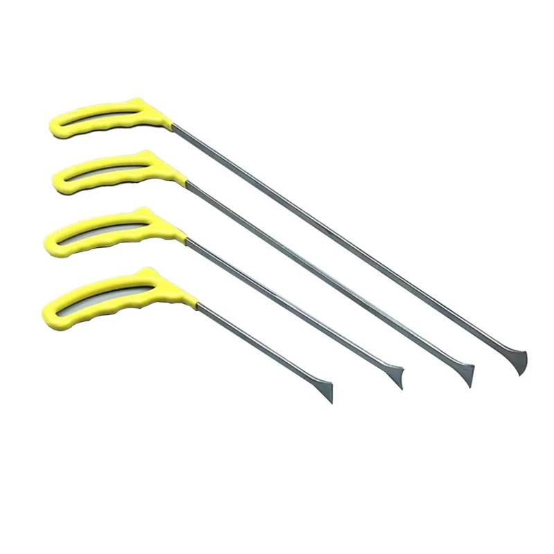 SHENGG Brecheisen Bar Push Rod Haken Set Paintless Dent Reparatur Werkzeuge Automotive Hand Werkzeug Auto Reparatur Werkzeug(4pcs) von SHENGG