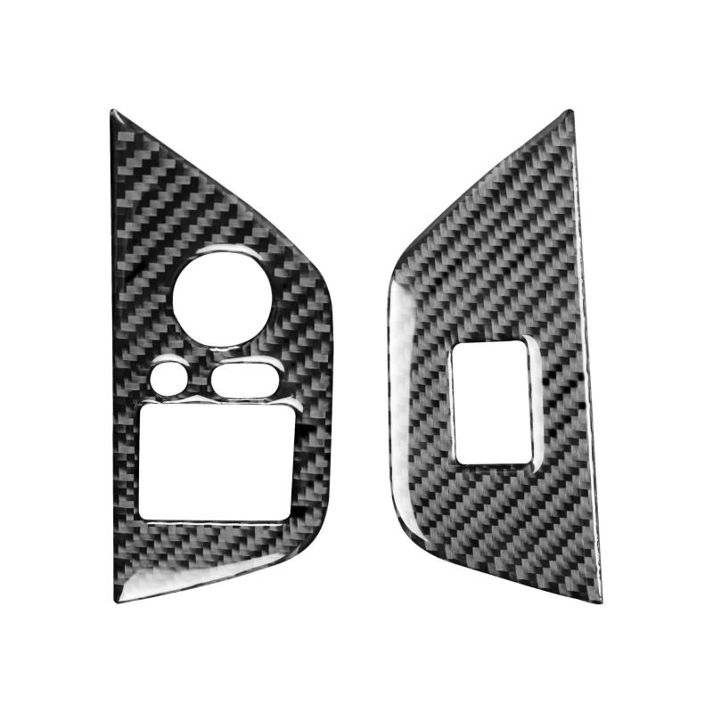 SHENGG Carbon Fiber Seitentür Fensterheber Schalter Abdeckung for Z4 E85 E86 2003 2004 2005 2006 2007 2008 Innen Trim(Type B) von SHENGG