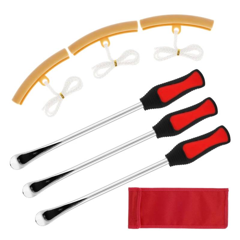 SHENGG Felgenschutz, Reifenwechselhebel, Werkzeuge, Motorrad-Reifen-Reparatur-Werkzeug, Löffel-Set, rutschfester Griff, Auto-Motorrad-Reifenmontierhebel(7pcs) von SHENGG