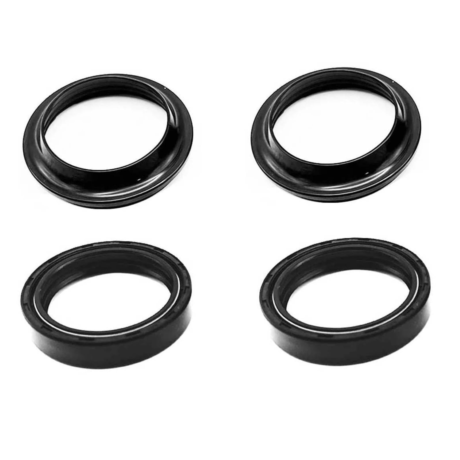 SHENGG For AN250 AN400 AN650 EINE 250 400 650 DR650R DR650RS DR650SE DR 650R 650RS 650SE Absorber Gabel Staub Öl dichtung(A-Dust Oil Seal-1Set) von SHENGG