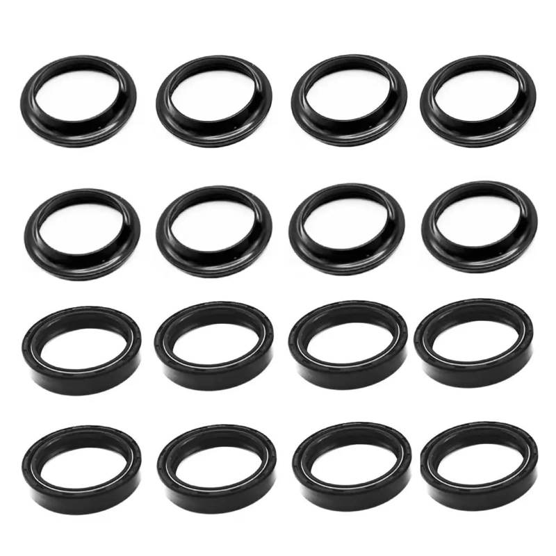 SHENGG For AN250 AN400 AN650 EINE 250 400 650 DR650R DR650RS DR650SE DR 650R 650RS 650SE Absorber Gabel Staub Öl dichtung(A-Dust Oil Seal-4Set) von SHENGG