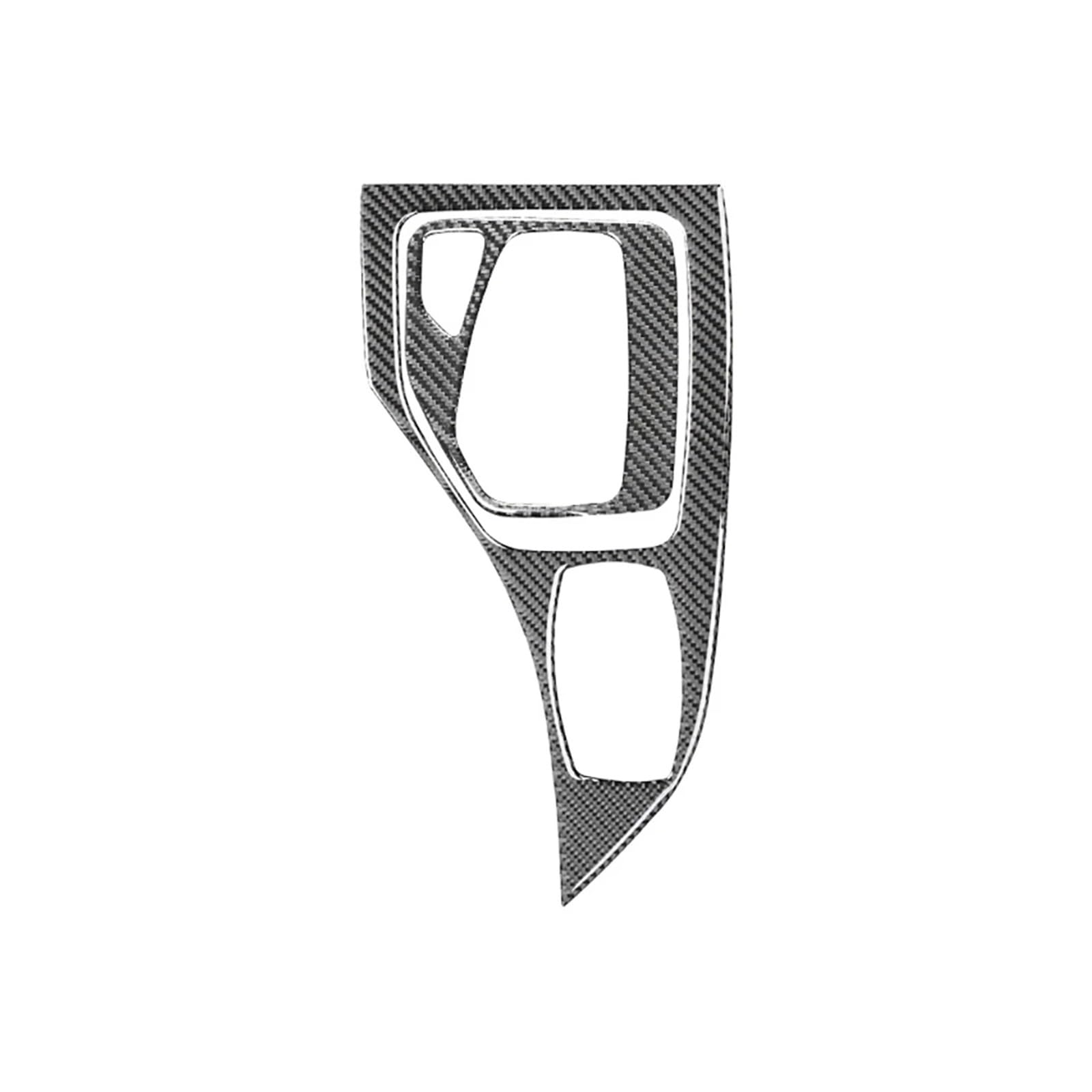 SHENGG For X1 E84 2009-2015 Kohlefaser-Auto-Zentralsteuerung Gangschaltung Panel Dekorative Aufkleber Innenausstattung(For X1 E84 LHD 3) von SHENGG