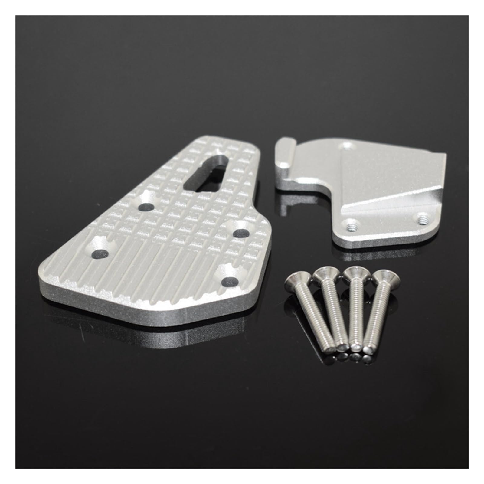 SHENGG Hinten Fuß Bremshebel Pedal Vergrößern Verlängerung Hinten Brems Peg Pad Extender for F900R F900 F900 F 900 R 2020 2021 2022(Silver) von SHENGG