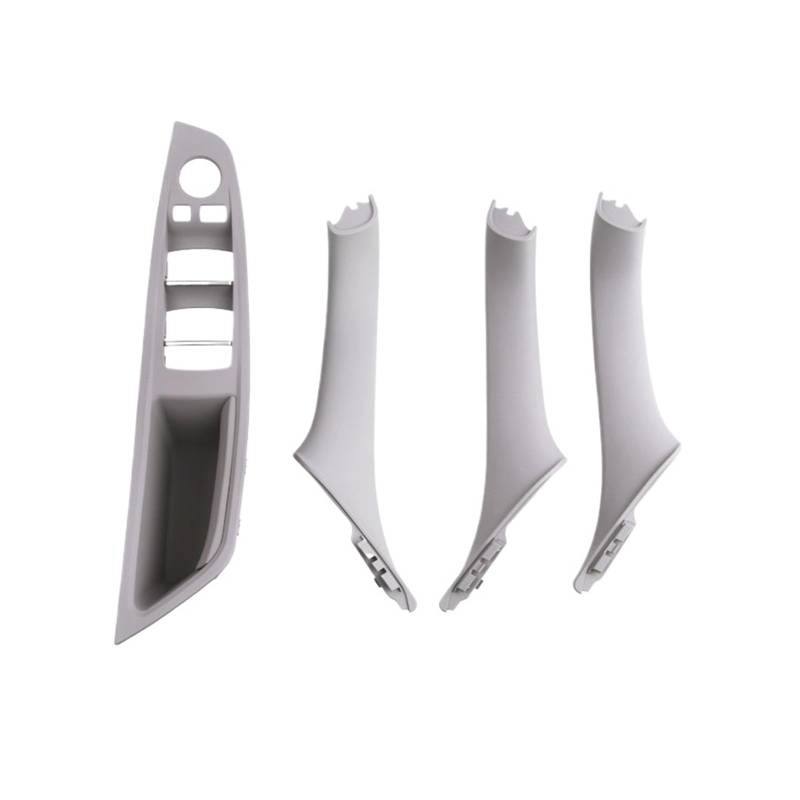 SHENGG Innenausstattung, Armlehnenverkleidung vorn, Zuggriff-Set, Ersatz for 5er-Serie F10 F11 F18 520i 523i 525i 528i 535i(Gray LHD 4PCS) von SHENGG