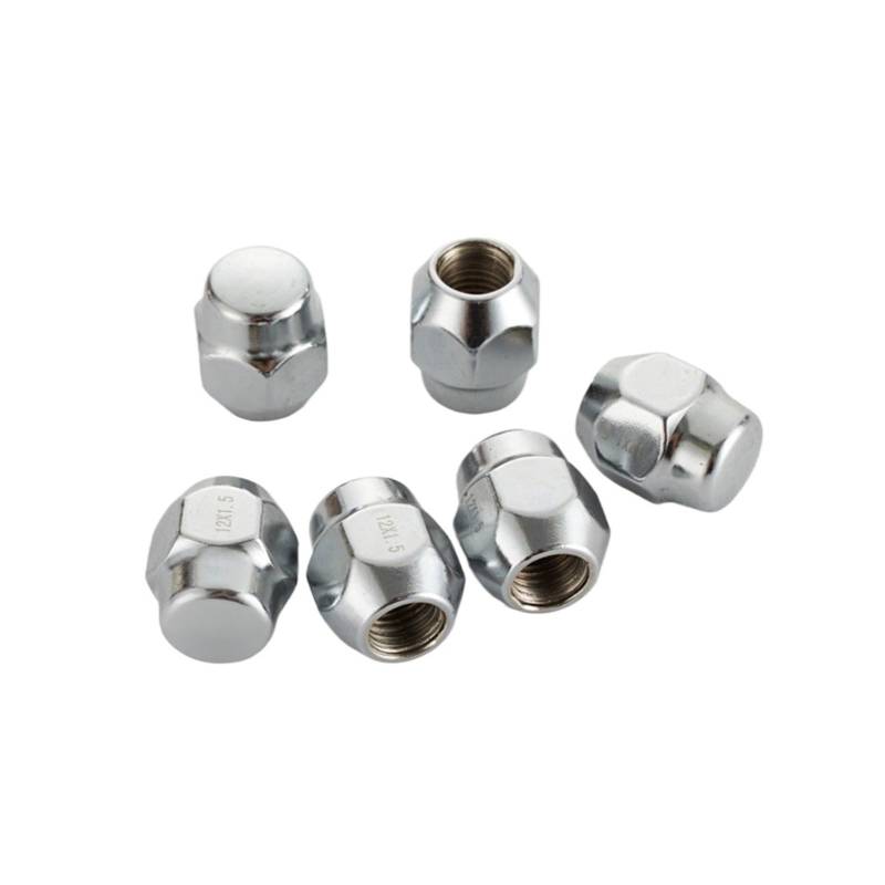 SHENGG M12x1,5 Radmuttern for 3 5 6, CX-5 CX-7 CX-9 CX5 CX9 MPV MX-5 Radbolzen Rändel 13mm(10pcs nuts 28mm) von SHENGG