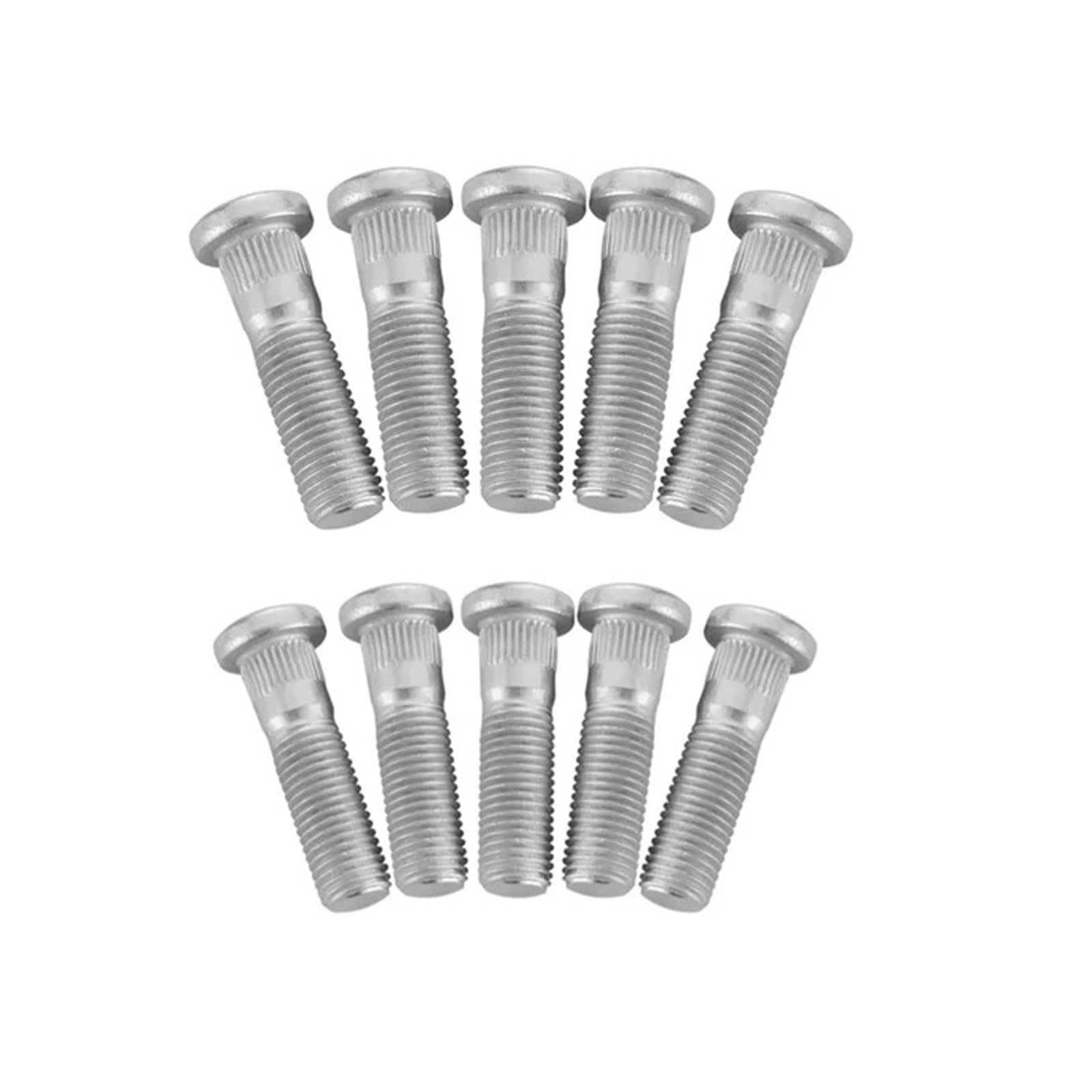 SHENGG M12x1,50 Chrom-Radbolzenmutter for 52950-14140, 52950-M1000, 52950-14120, 52950-14100(Studs 10pcs) von SHENGG