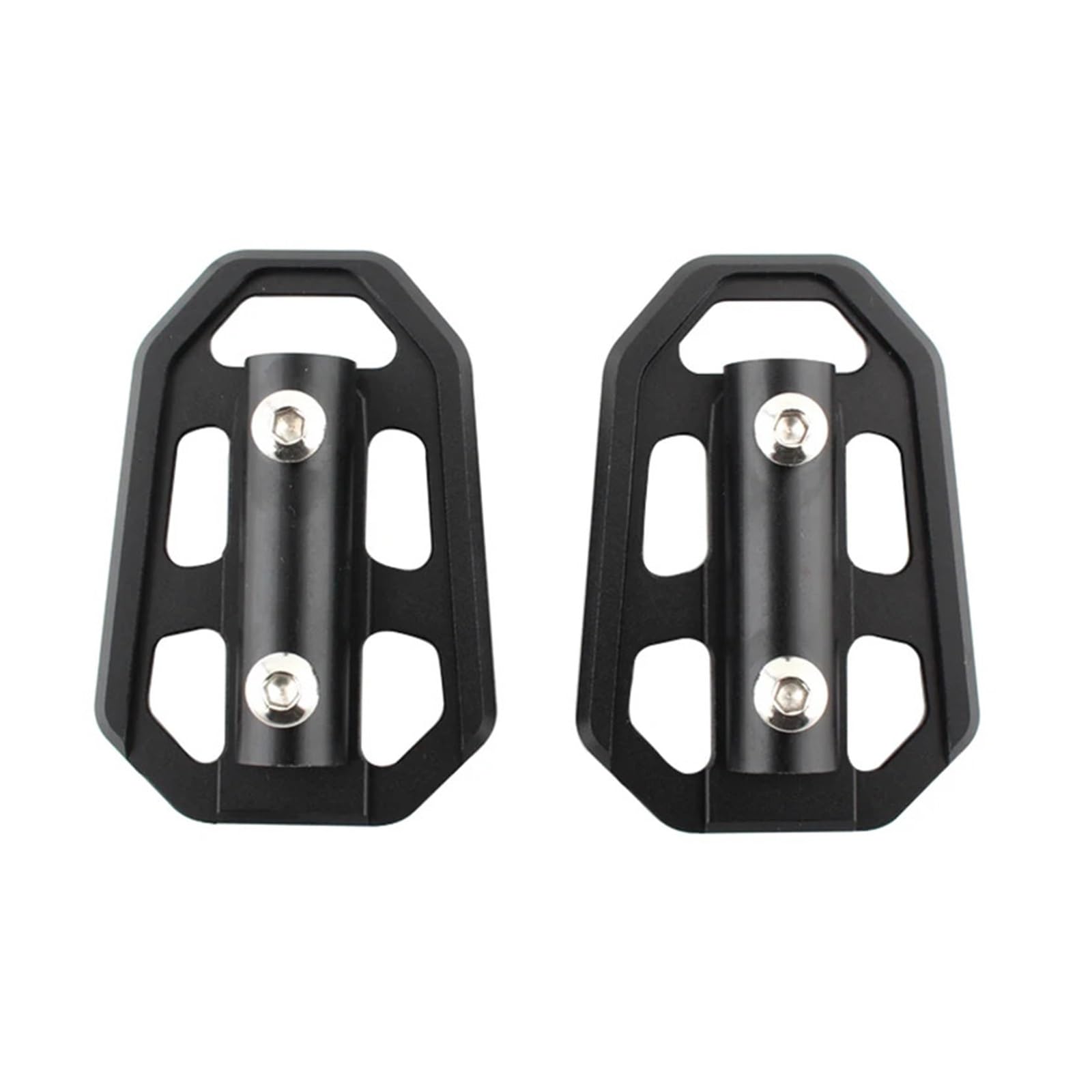 SHENGG Motorrad Fußstütze Fuß Peg Pad Extender Pedal Rest for R1200GS G310GS S1000XR F850GS F750GS(Black) von SHENGG