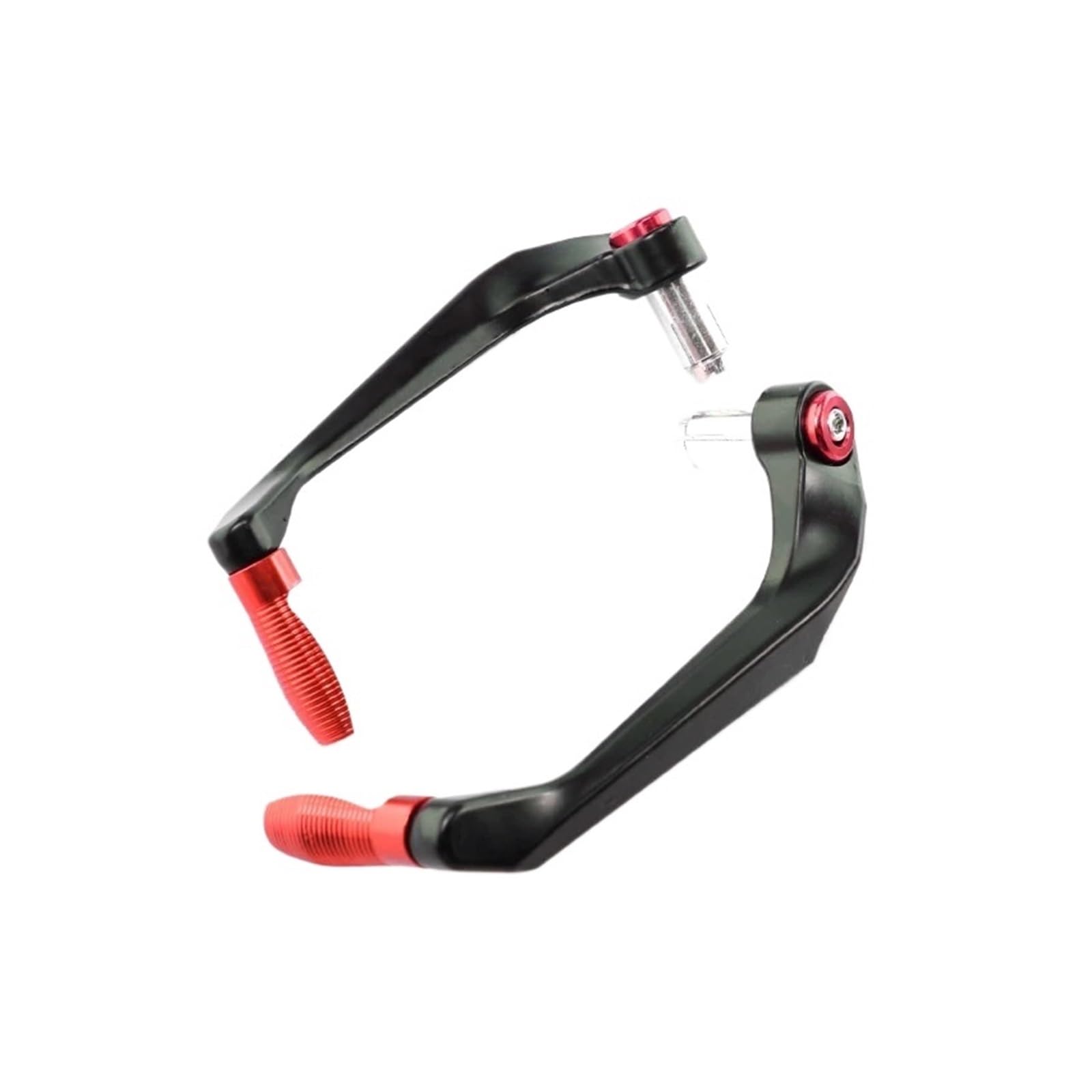 SHENGG Motorrad-Handprotektoren Handschutz Motorrad modifizierte Teile S for 7/8 Zoll Lenker Motorrad Bremskupplungsschutz(Red) von SHENGG