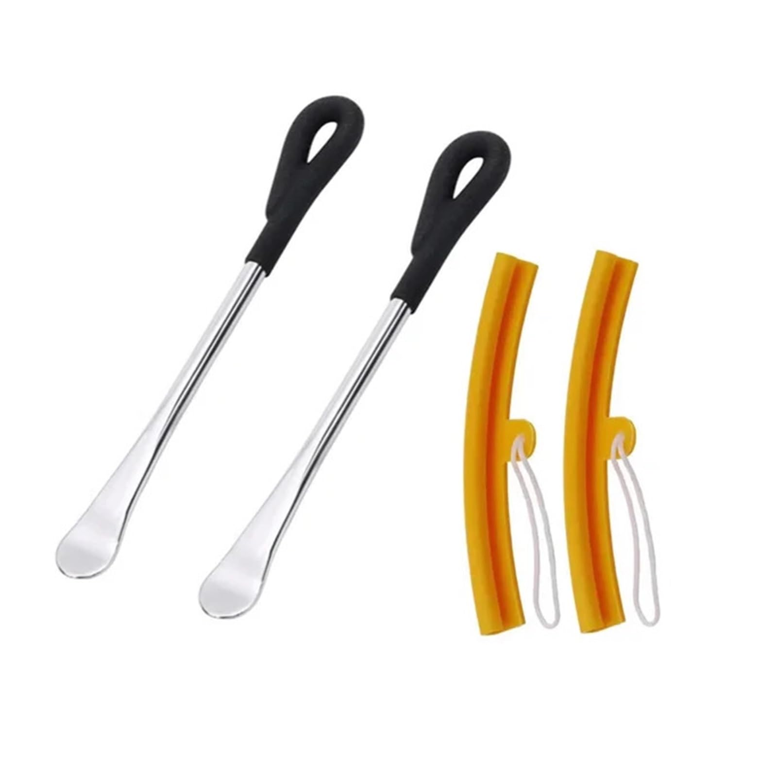 SHENGG Reifenheber Löffel 10 Zoll Reifenreparaturwerkzeuge Felgenschutz Auto Motorrad Reifenwechselwerkzeug Reifenmontierset(2 pack) von SHENGG