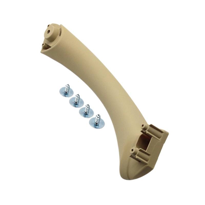 SHENGG Schwarz Beige Auto Innen Links Rechts Tür Inner Griff Panel Pull Trim Abdeckung for 3 Serie E90 E91 E92 316 318 320 325 328i(Beige-Right-Inner) von SHENGG