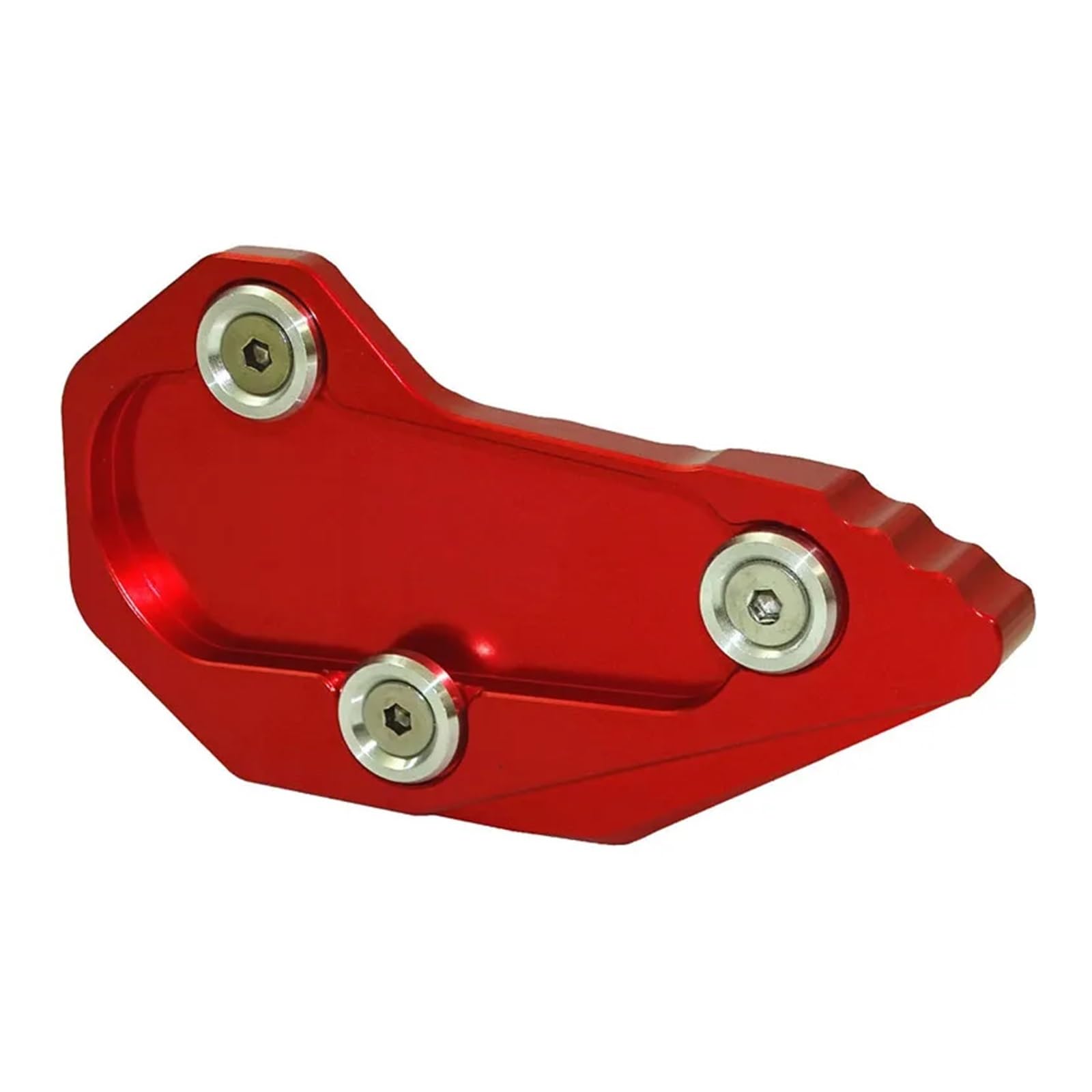 SHENGG for R1250R R1250RS R 1250 R RS 2019 2020 2021 Kickstand Fuß Seitenständer Verlängerungspolster Stützplatte(Red) von SHENGG