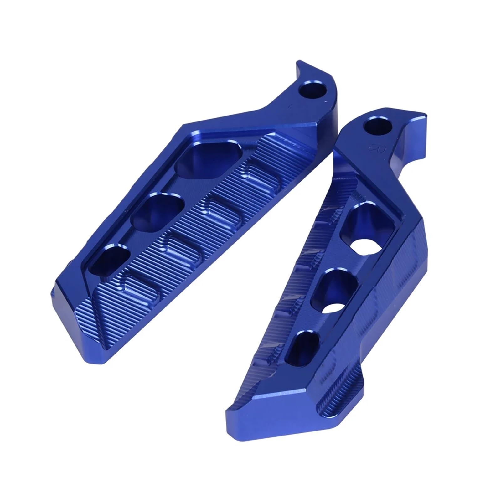 SHENGG for XMAX300 XMAX250 X MAX Xmax 125 250 300 400 NMAX155 NMAX 155 Motorrad Teile Hinten Pedal Passagier Fußrasten Fuß(Blue) von SHENGG