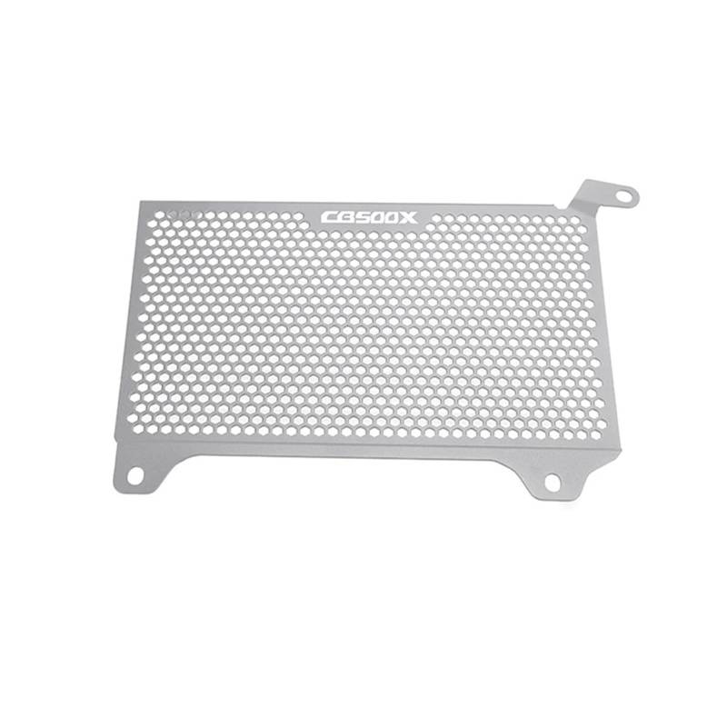 Retikulationsbox des Motorradwassers Für CB500X CB500 CB 500 X CB 500X 2019-2024 Motorrad für Kühlergrill Abdeckung Schutz Schutz Protetor(Silver CB500X) von SHENH