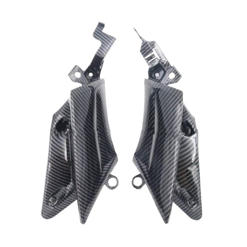 Seitenschutz für Motorradmotoren Motorrad Teile 2PCS Carbon Faser Verkleidung Rahmen Seite Abdeckung Panel Für Yamaha YZF600 YZFR6 2003 2004 2005 YZF 600 YZF R6(Carbon Fiber P) von SHENH